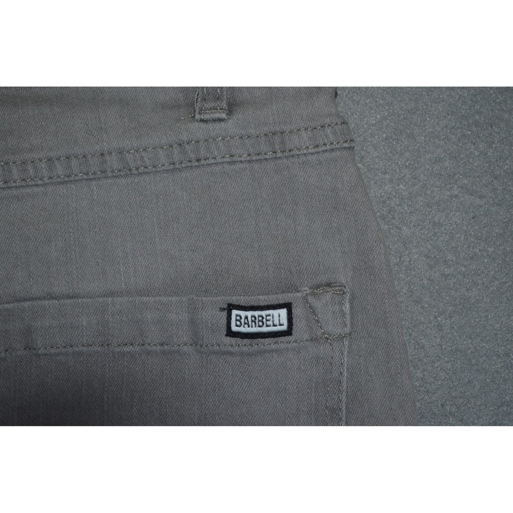 Barbell Apparel Jeans Mens 34x34 Gray Slim Athletic Fit Stretch Denim Cotton New - Picture 9 of 11